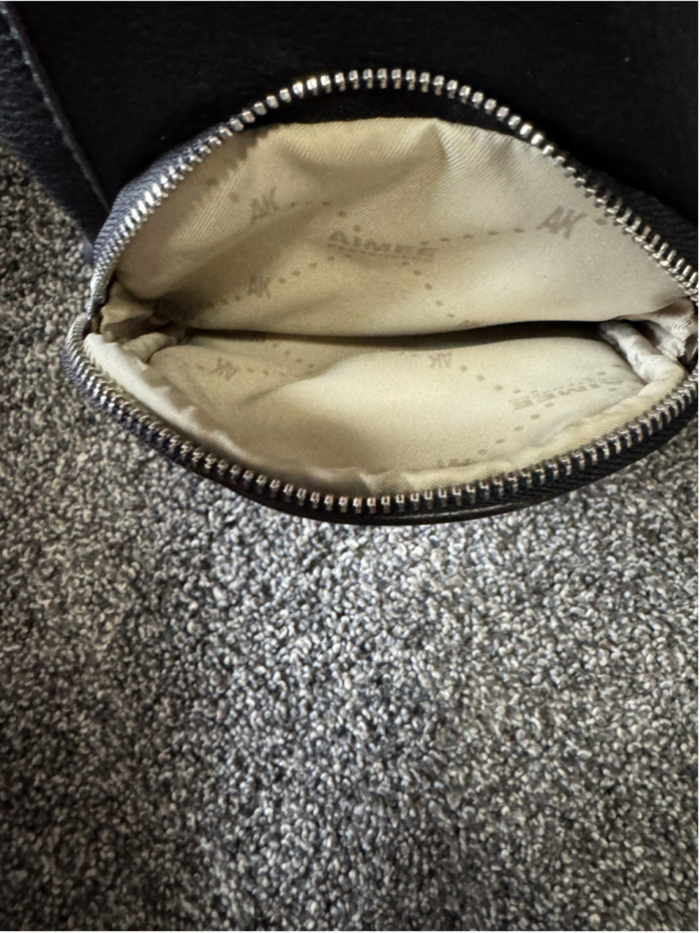 Women's Aimee Kestenberg Black Leather Hobo Bag With Tassel - Picture 14 of 16